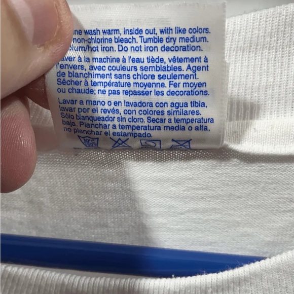 Hanes Vintage Men's White Beef O Brady's Baseball Spring Training T-shirt Large - Picture 10 of 11